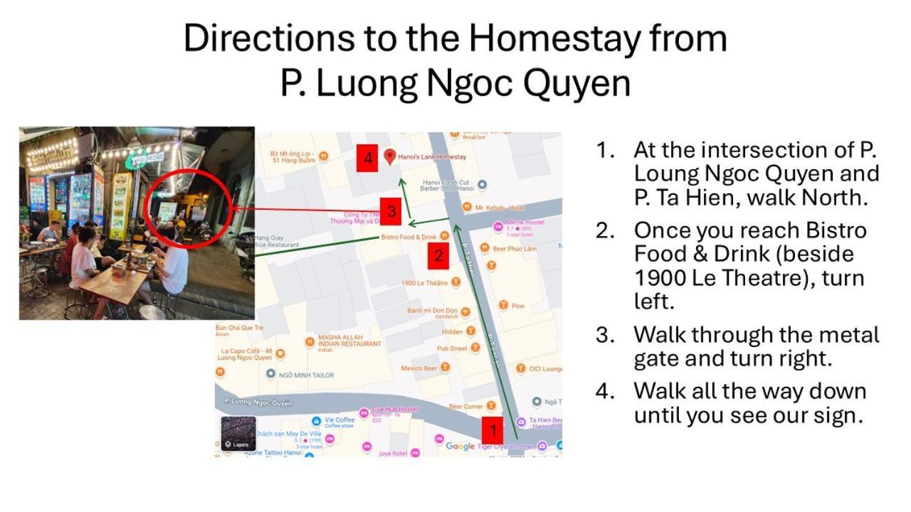 Hanoi'S Lane Homestay Екстер'єр фото