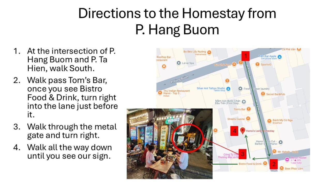 Hanoi'S Lane Homestay Екстер'єр фото